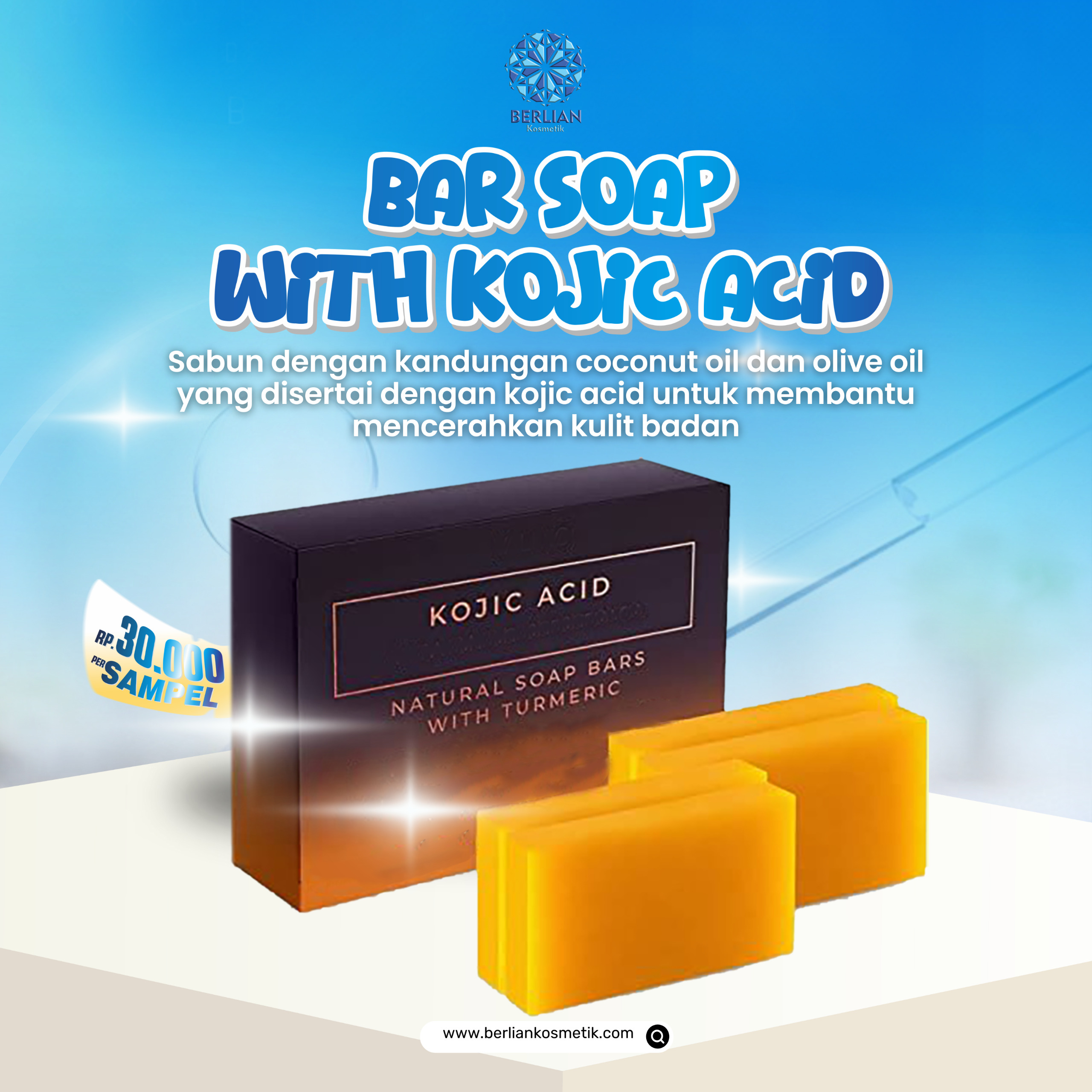  Bar Soap With Kojic Acid